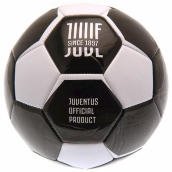 Juventus Torino balon de fotbal football black and white