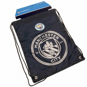 Manchester City sac de sală dark logo