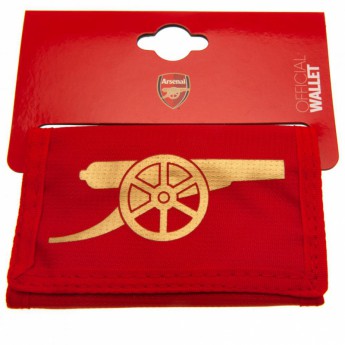 FC Arsenal portofel din nailon Nylon wallet red