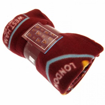 West Ham United pătură de lână fleece blanket mc