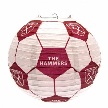 West Ham United hărtii colorate paper light shade
