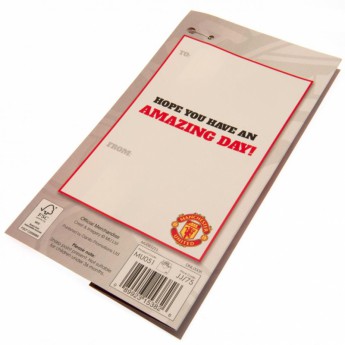 Manchester United felicitări Birthday Card Brother