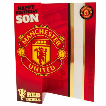 Manchester United felicitări Birthday Card Son