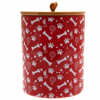 FC Liverpool castron pet treat jar