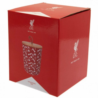 FC Liverpool castron pet treat jar