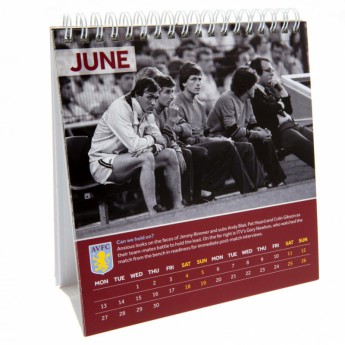 Aston Villa calendar de birou 2022