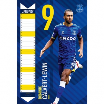 FC Everton calendar 2022
