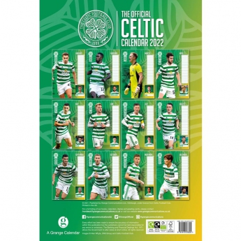 FC Celtic calendar 2022