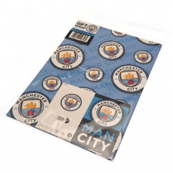 Manchester City hârtie de împachetat 2 pcs Gift Wrap