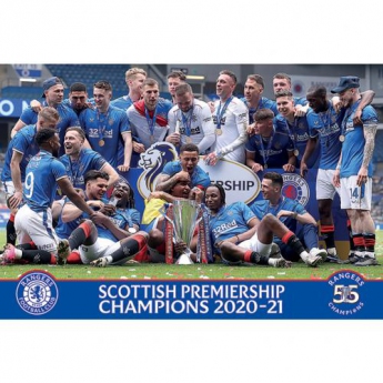 FC Rangers poster 2020-21 season SPL Champions 10
