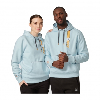 Mclaren Honda hanorac de bărbați cu glugă Stripe Gulf F1 Team 2021