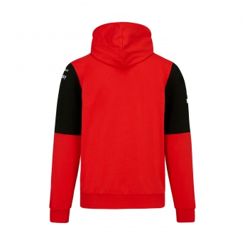 Ferrari hanorac de bărbați cu glugă sweatshirt redblack F1 Team 2022