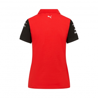 Ferrari tricou polo de damă redblack F1 Team 2022