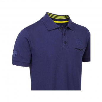 Lotus F1 Team tricou polo logo polo shirt blue
