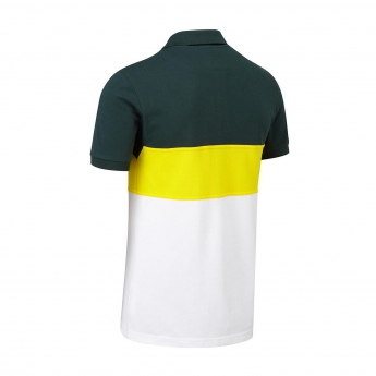 Lotus F1 Team tricou polo logo striped polo shirt