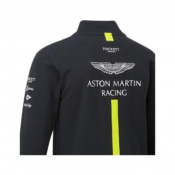 Aston Martin hanorac de bărbați team sweatshirt navy blue