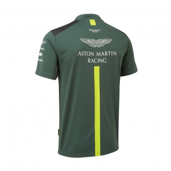 Aston Martin tricou polo team polo shirt green