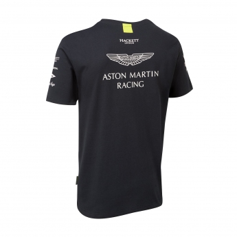 Aston Martin tricou de bărbați team t-shirt navy blue