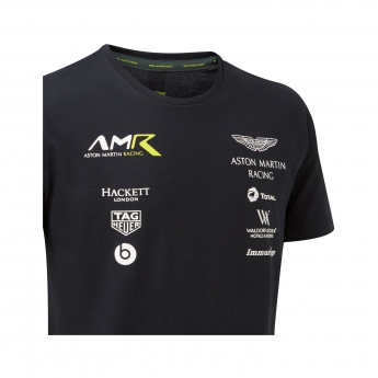 Aston Martin tricou de bărbați team t-shirt navy blue