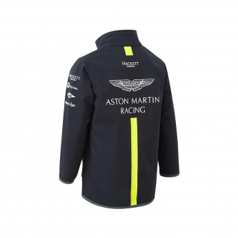 Aston Martin geacă de bărbați softshell navy blue F1 Team 2021