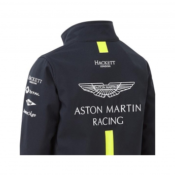 Aston Martin geacă de bărbați softshell navy blue F1 Team 2021
