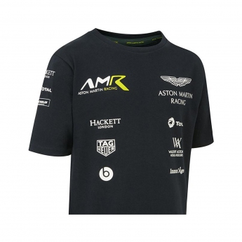 Aston Martin tricou de copii team t-shirt navy blue Team