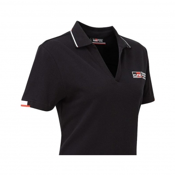 Toyota Gazoo Racing tricou polo de damă logo polo shirt black