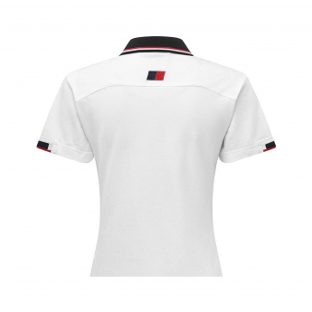 Toyota Gazoo Racing tricou polo de damă logo polo shirt white