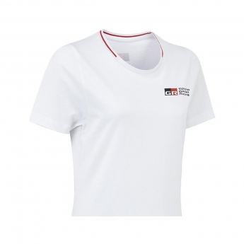 Toyota Gazoo Racing tricou de dama logo t-shirt white