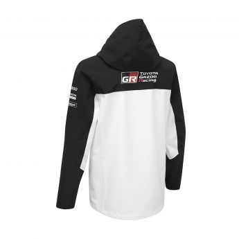 Toyota Gazoo Racing geacă de bărbați cu glugă wrt team rain jacket black