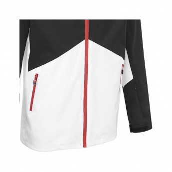 Toyota Gazoo Racing geacă de bărbați cu glugă wrt team rain jacket black