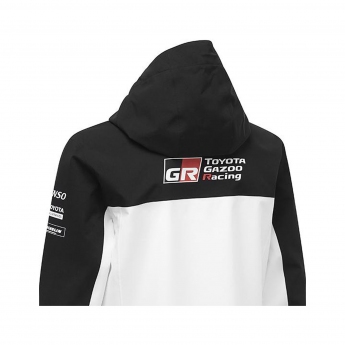 Toyota Gazoo Racing geacă de bărbați cu glugă wrt team rain jacket black