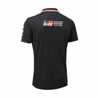 Toyota Gazoo Racing tricou polo wrt mens team polo shirt black