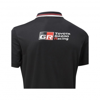Toyota Gazoo Racing tricou polo wrt mens team polo shirt black