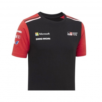 Toyota Gazoo Racing tricou de copii wrt kids team t-shirt black