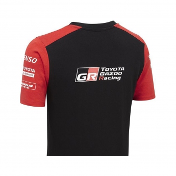 Toyota Gazoo Racing tricou de copii wrt kids team t-shirt black