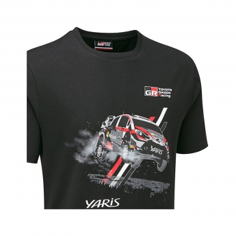 Toyota Gazoo Racing tricou de bărbați wrt mens car t-shirt black