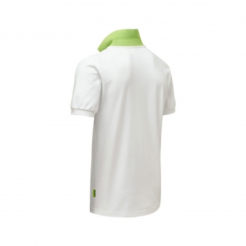 Lotus F1 Team tricou polo logo polo shirt white