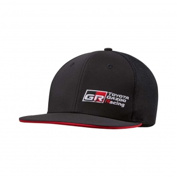 Toyota Gazoo Racing șapcă flat large logo flat brim cap black