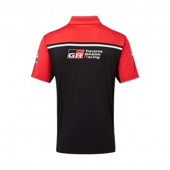 Toyota Gazoo Racing tricou polo wrt polo shirt black