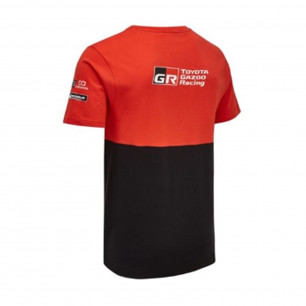 Toyota Gazoo Racing tricou de bărbați wrt mens team t-shirt black