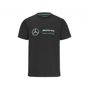 Mercedes AMG Petronas tricou de copii logo black F1 Team 2022