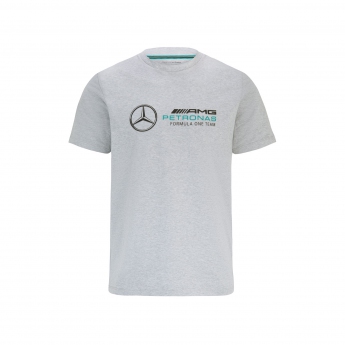 Mercedes AMG Petronas tricou de bărbați logo grey F1 Team 2022