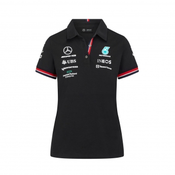 Mercedes AMG Petronas tricou polo de damă team black F1 Team 2022