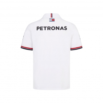 Mercedes AMG Petronas tricou polo team white F1 Team 2022