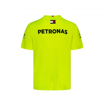 Mercedes AMG Petronas tricou de bărbați set up yellow F1 Team 2022