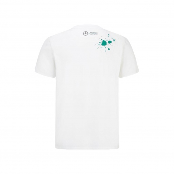 Mercedes AMG Petronas tricou de bărbați George 63 white F1 Team 2022