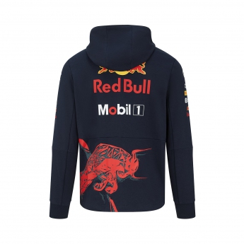 Red Bull Racing hanorac de bărbați cu glugă zip F1 Team 2022
