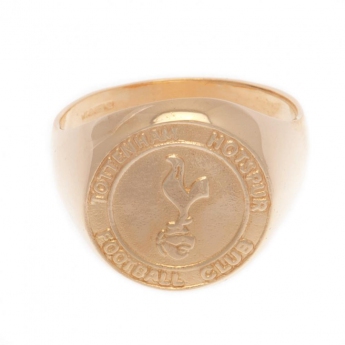 Tottenham Hotspur inel 9ct Gold Crest Ring Large