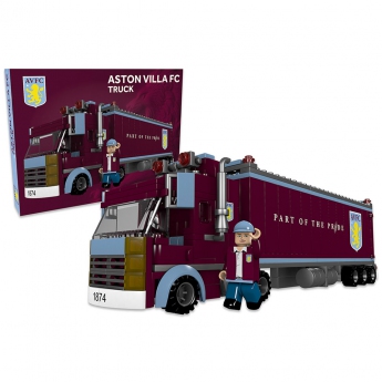 Aston Villa camion brick fan truck